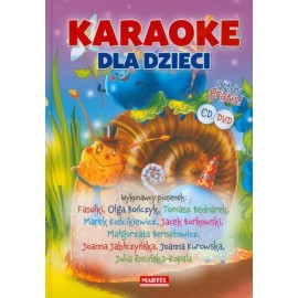 Karaoke dla dzieci + CD i DVD gratis