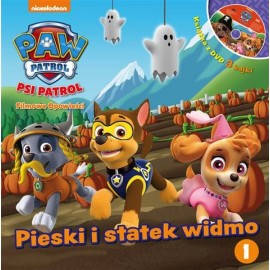 Psi patrol książka z DVD 1 Pieski i statek widmo