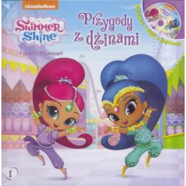 Shimmer and Shine książka z DVD 1 Przygo 